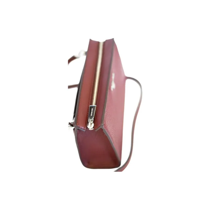 MICHAEL KORS Valerie Genuine Leather Shoulder Bag Women's Honey Red-3