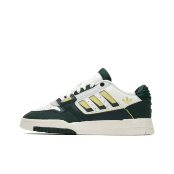 Adidas Originals Drop Step Anti Slip Wear Resistant Low Top Skateboard Shoes Unisex Green White