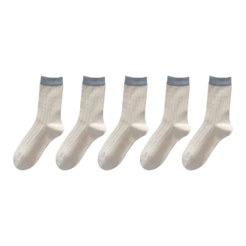 Cotton Gene Mid Calf Socks Women's Combo Set-23