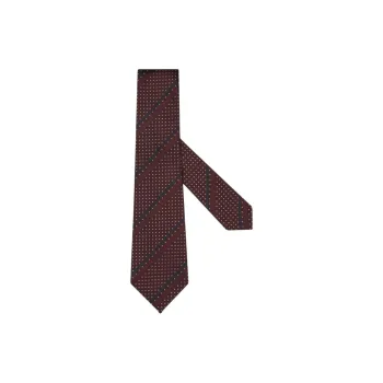 Zegna Silk, Mulberry Silk Ties Unisex Burgundy