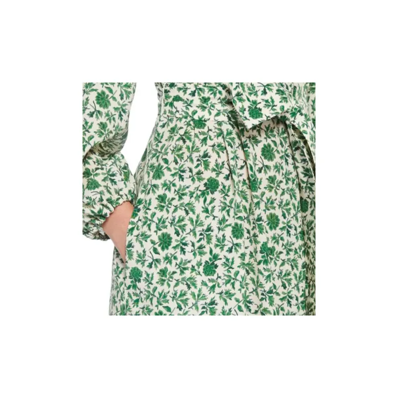 MaxMara Long Sleeved Dress Women's Green-3