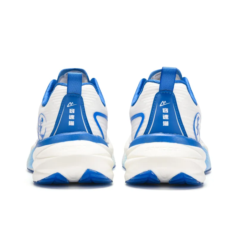 Sonic cat Running Shoes Unisex Low Top White-3