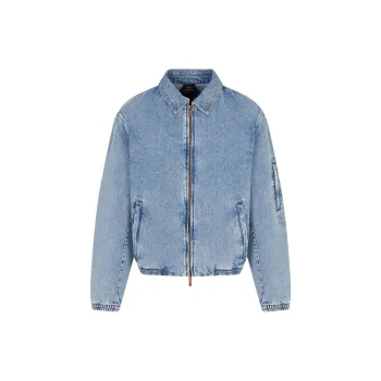 ARMANI EXCHANGE Zip up Denim Jacket