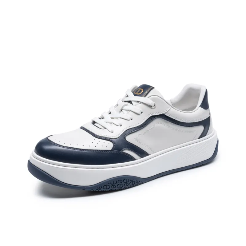 Chrisdien Deny Wear-Resistant Height Increasing Low-Top Skateboard Shoes Men's-9