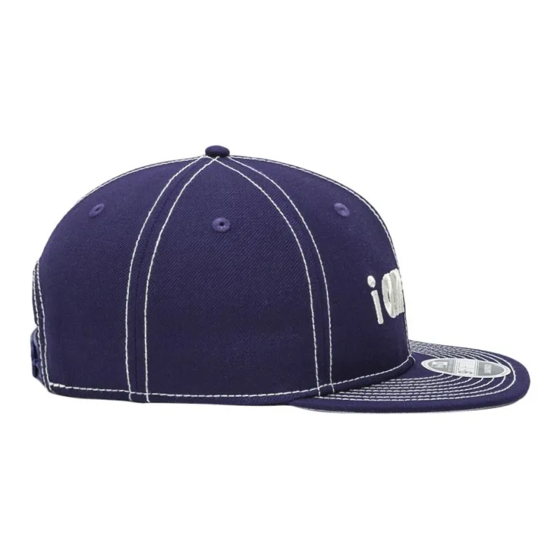 New Era Wool, Polyurethane Baseball Caps Unisex Purple-2