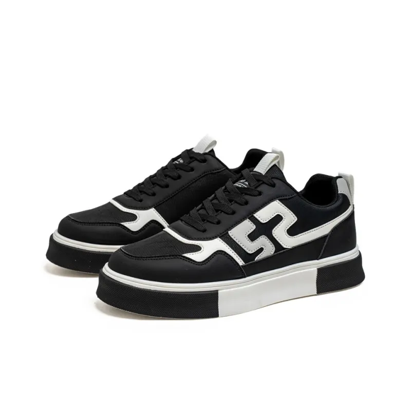 M.M Party Cushioning Anti Slip And Wear Resistant Balance Lightweight Height Increasing Low Top Casual Shoes Men's-3
