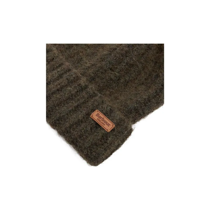 BARBOUR Knitted Beanie And Scarf Set-3