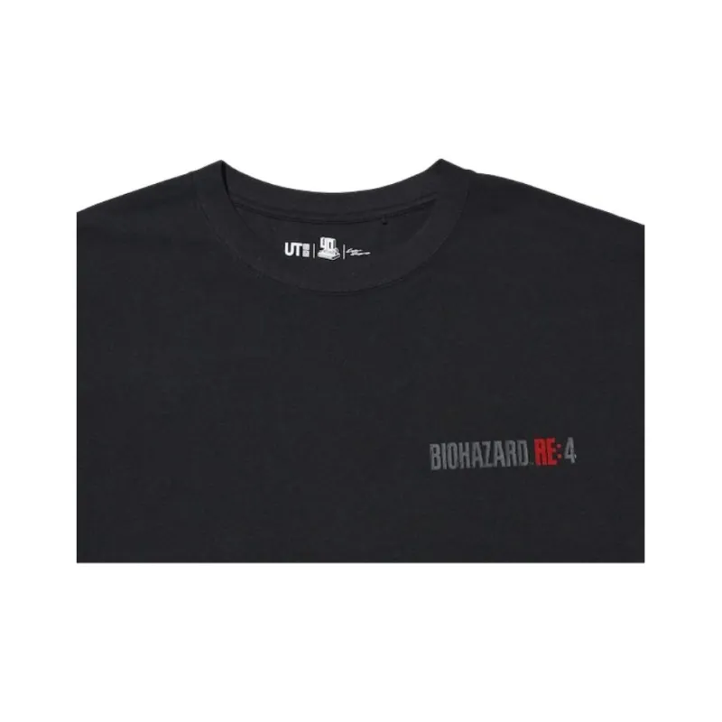 UNIQLO Kosuke Kawamura X Capcom Co-brand T-Shirts Unisex Black-2