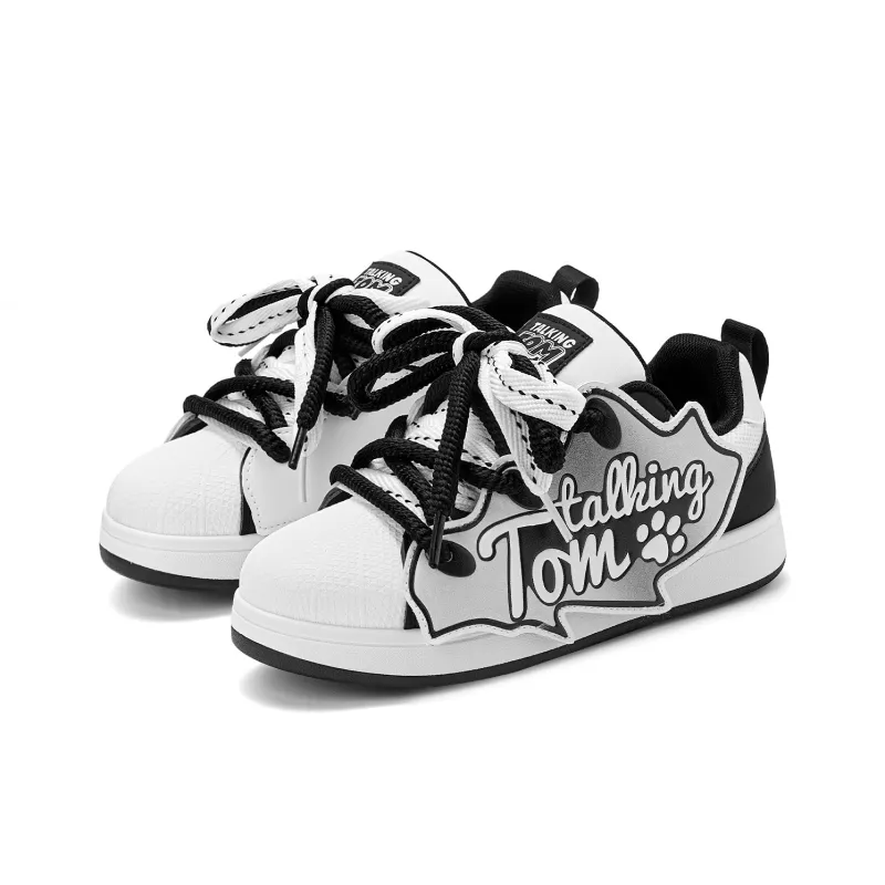 TALKING TOM Low-Top Skateboard Shoes Unisex Pearl Rice-9