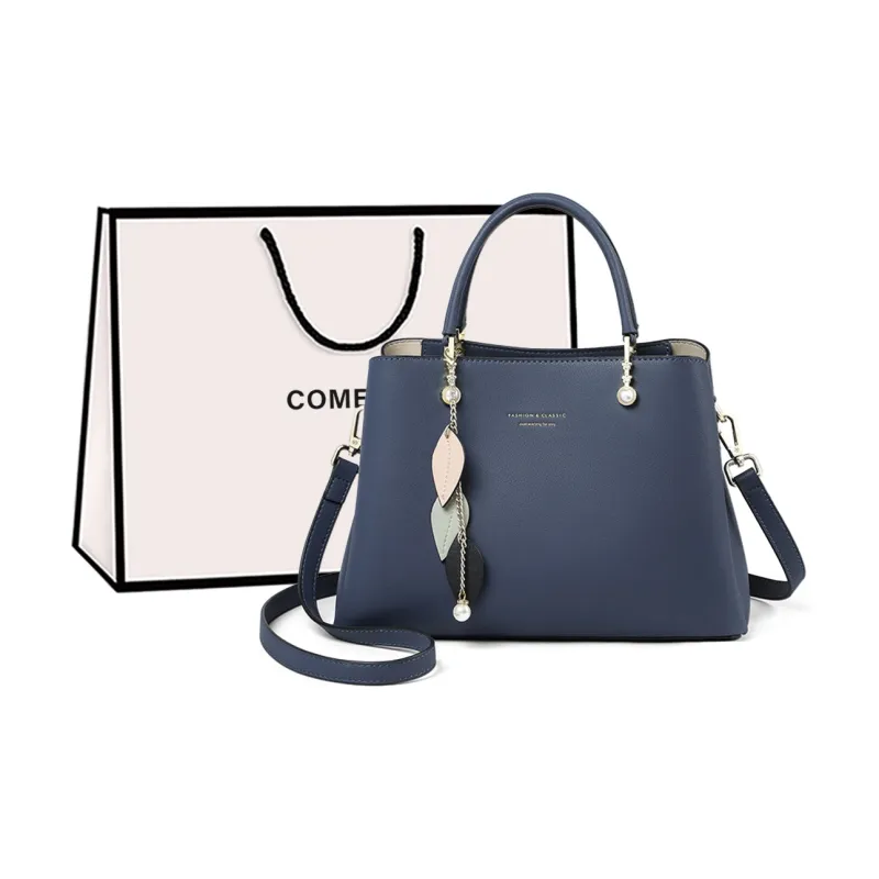 COMELY Cow Leather Handbag Shoulder Bag Crossbody Bag Kelly Bag Regular Women's Ecru-4