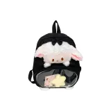 Black Transparent Single Bag