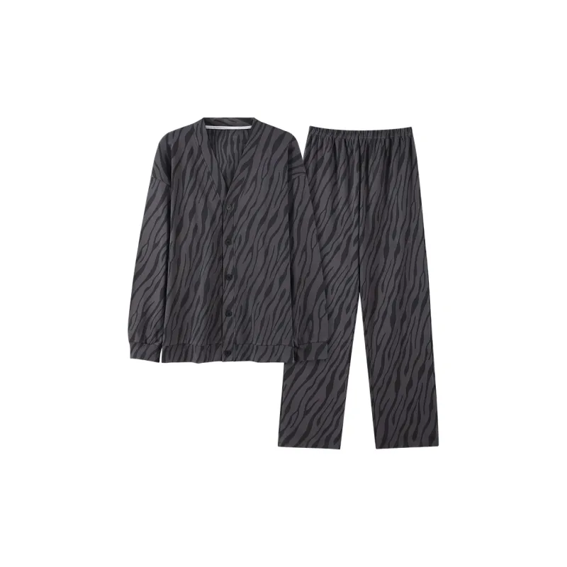 GOSO Pajama Set Men's Dark Gray-0