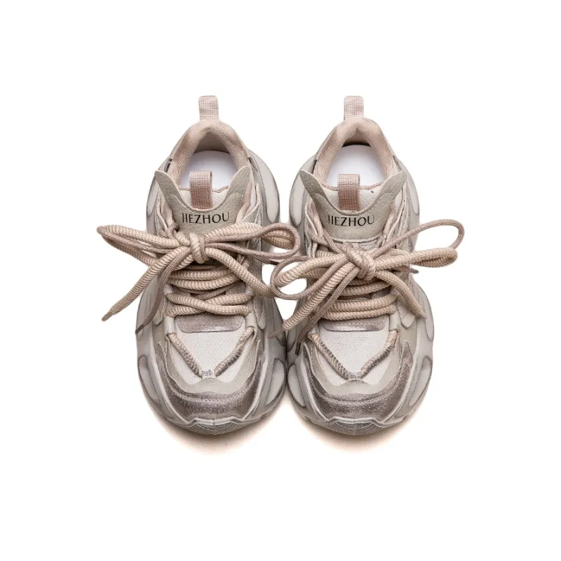 Chibang Height Increasing Low-Top Chunky Sneakers Women's-9