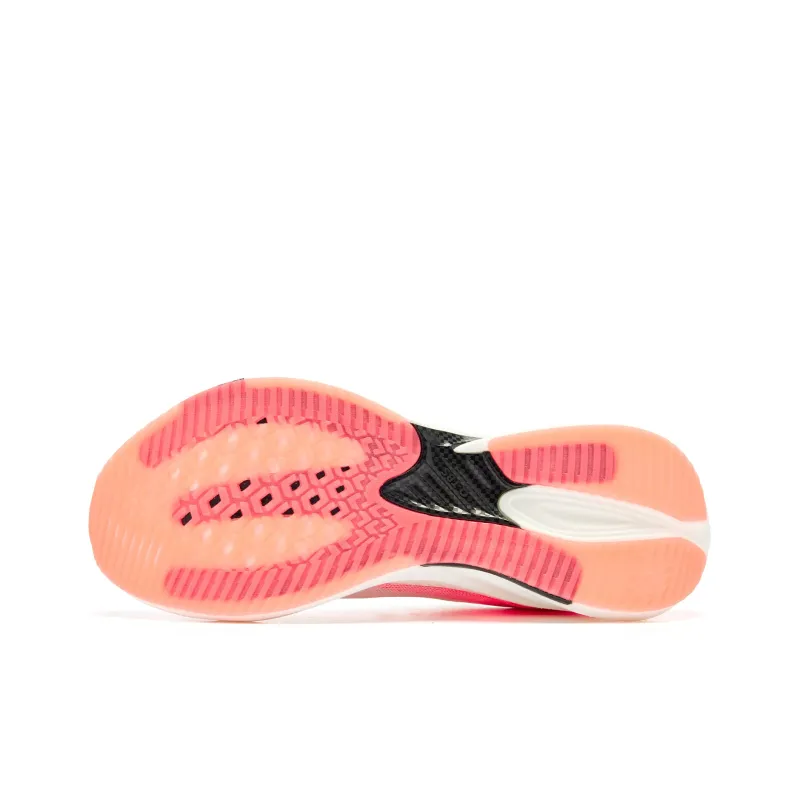 QIAODAN Cushioned Slip-Resistant Abrasion-Resistant Low-Top Casual Running Shoes Men's Pink Green Mismatched-4
