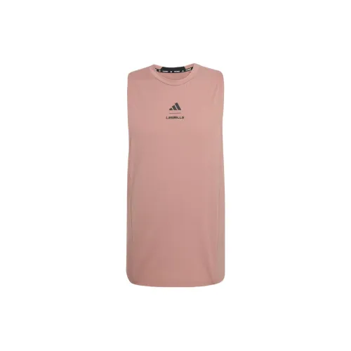 Adidas LES MILLSClimacool Tank Tops Men's Warm Clay Red