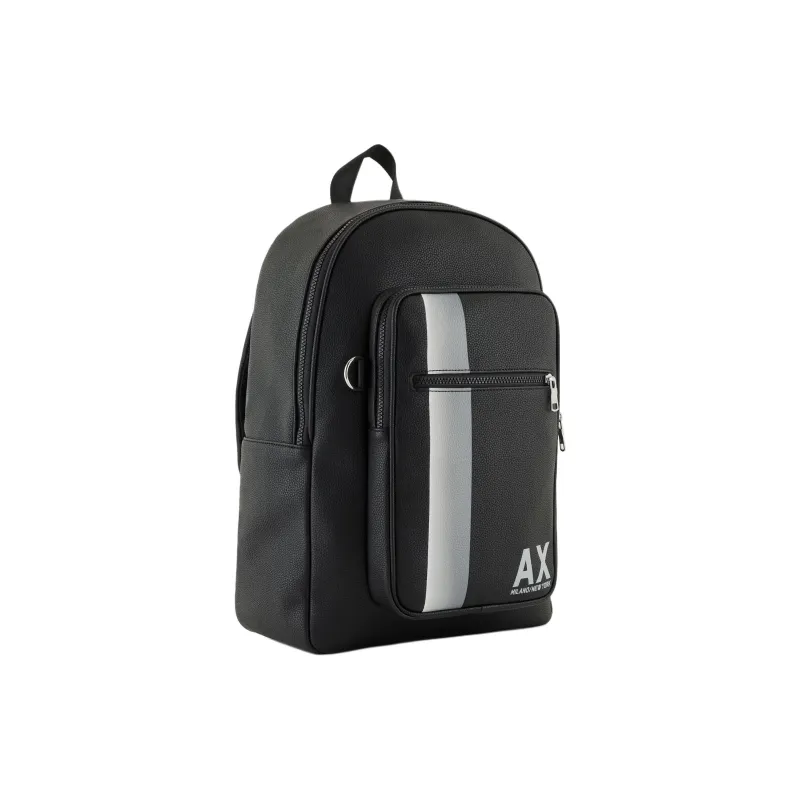 ARMANI EXCHANGEAE Polyester Backpack Men's Black-2
