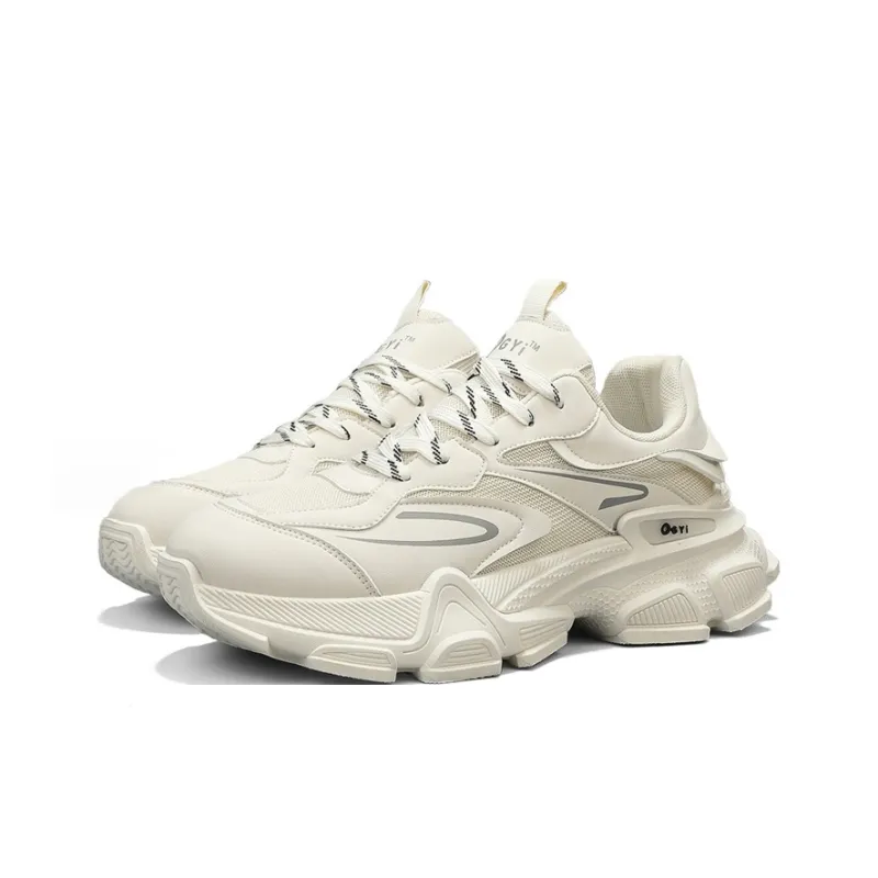 JANECO Anti Slip Wear Resistant Low Top Chunky Sneakers Men's-9