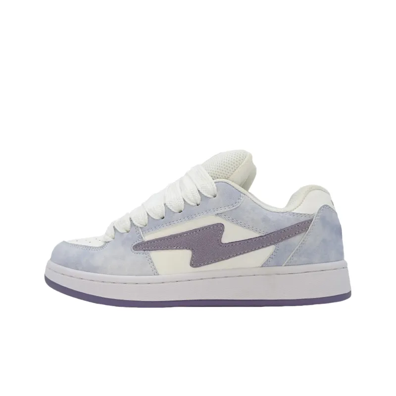 Fawn Miri Coverage Slip Resistant Low Top Skateboard Shoes Women's Lavender-3
