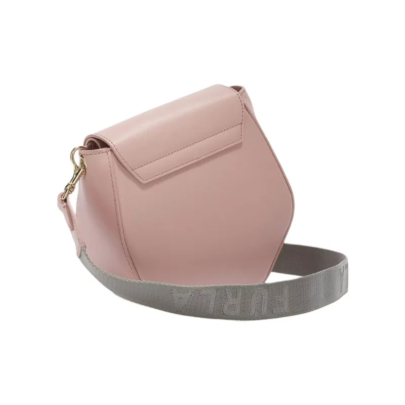 Furla Metropolis Collection Leather Crossbody Bag Shoulder Bag Mini Women's Pink-2