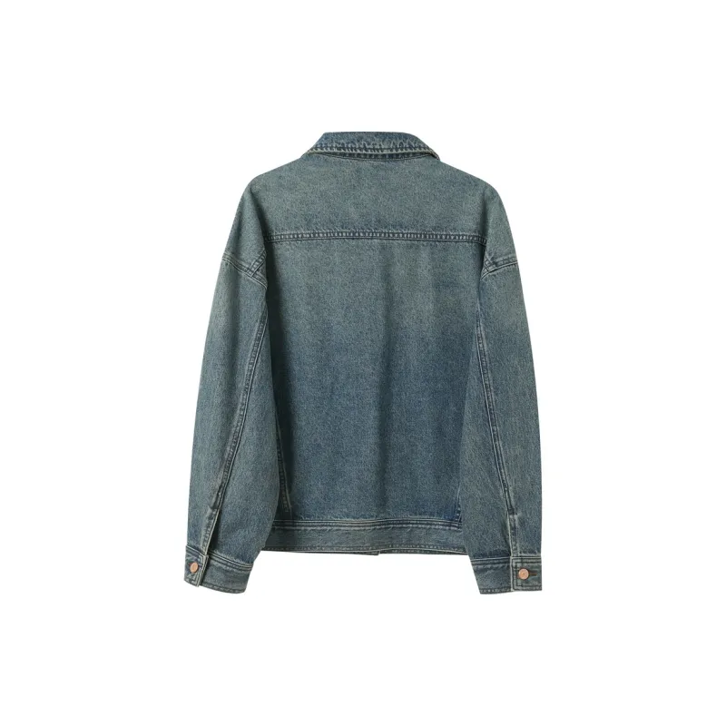3COLOUR Denim Jacket Women's Haze Blue-1
