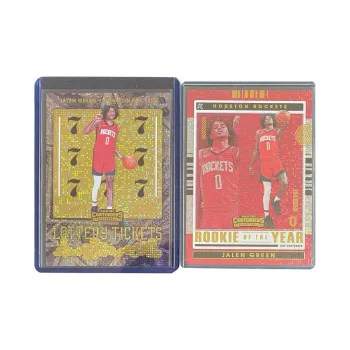 PANINI 2021 22 Rocket Jalen Grimm Tuck Spot Fold Total 2 Pc Sports Cards 2 Pcs