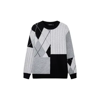 Gxg Jeans Knitwear Men's Black Gray