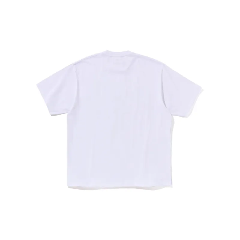 Bape College Monogram Ape Head Relaxed Fit Tee-1