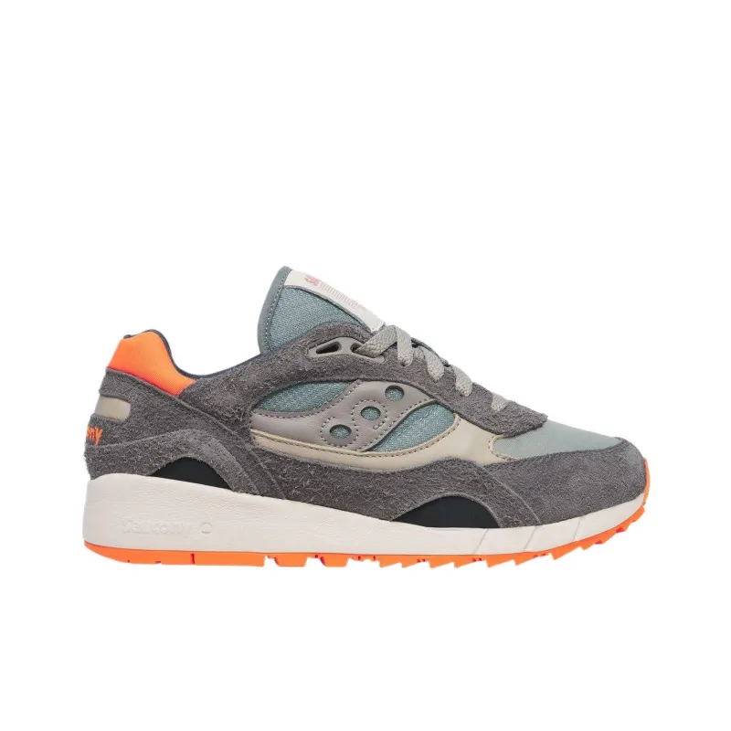 Saucony Shadow 6000 Cushioning Low-Top Running Shoes Women's Gray-1