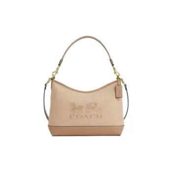 COACH LAUREL PVC Shoulder Bag Women's Light Yellow