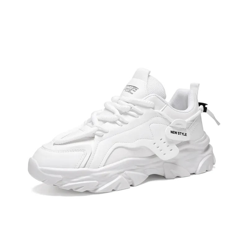 SOURCE Anti Slip Wear Resistant Low Top Chunky Sneakers Men's-1