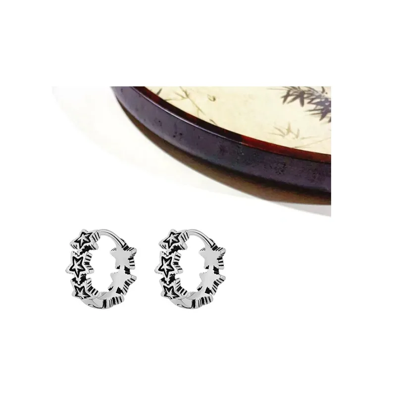 MIDNIGHT MOMENT Alloy Earrings Women's-5