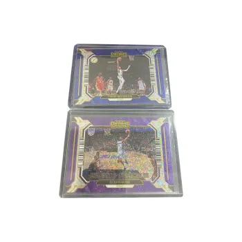 PANINI 2024 Ball Game Ticket Tyrese Haliburton Fox Tuck Point Fold Total 2 Pieces Sports Cards 2 Pcs