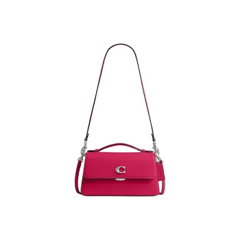 COACH JUNO Leather One Shoulder Handbags Medium Size Women's Pink