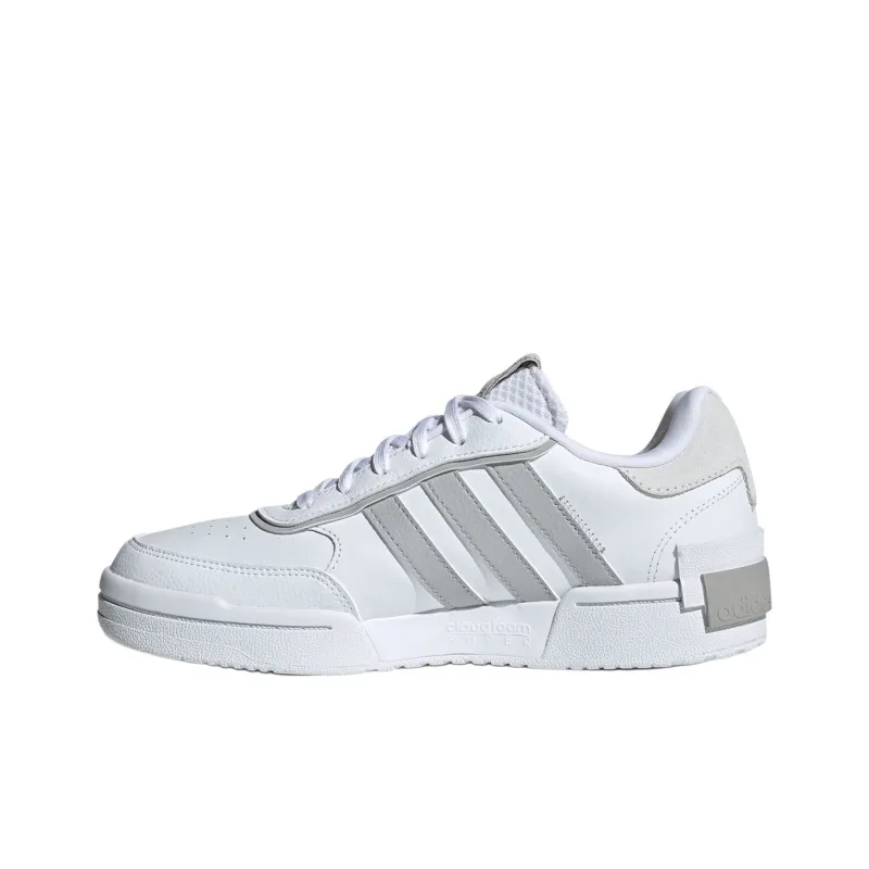 Adidas Postmove SE Anti Slip Wear Resistant Low Top Skateboard Shoes Women's White-2