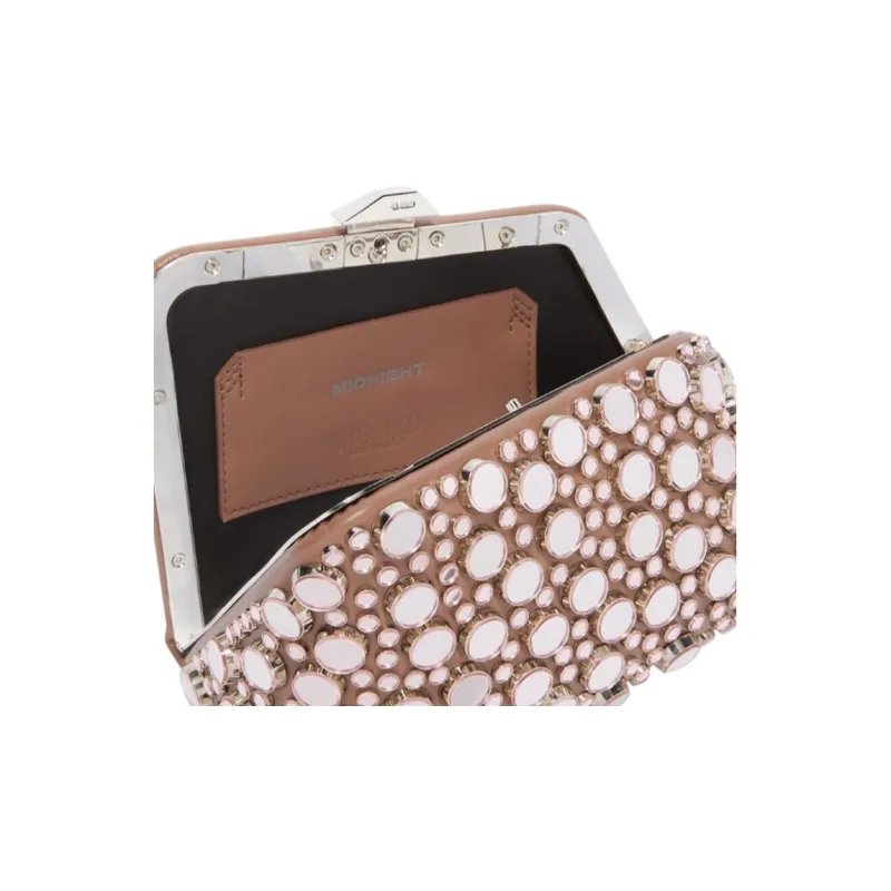 The Attico Midnight Mini Clutch Bag-3