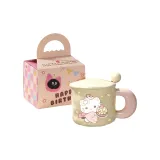 Contrasting Color Cup-Style C Cake Little Meow[Lid Spoon+Handheld Box]