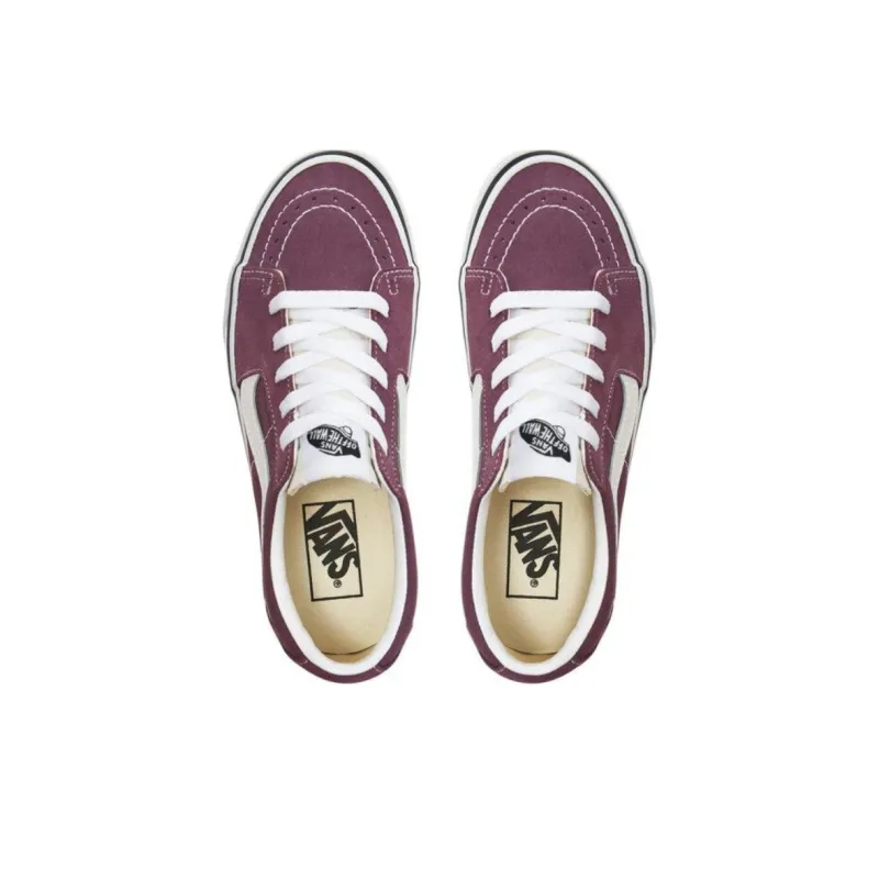 Vans SK8 Durable Breathable Low-Top Skateboard Shoes Women's Purple-3