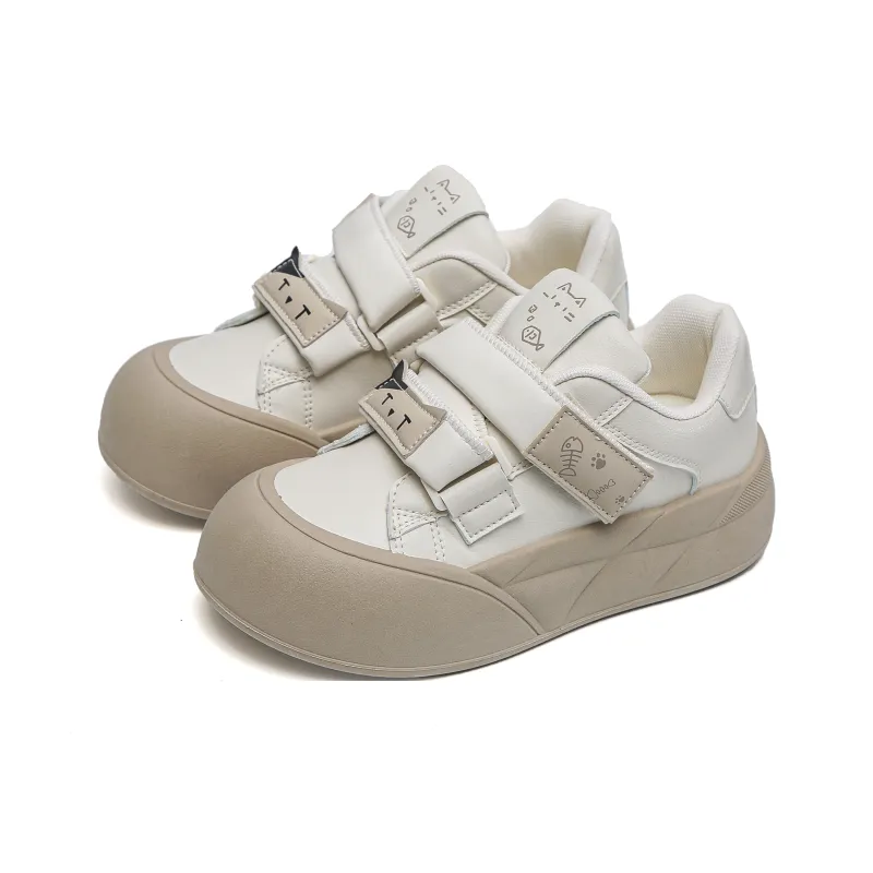 TUOPIN Anti-Slip Wear-Resistant Low-Top Skateboard Shoes Women's-1