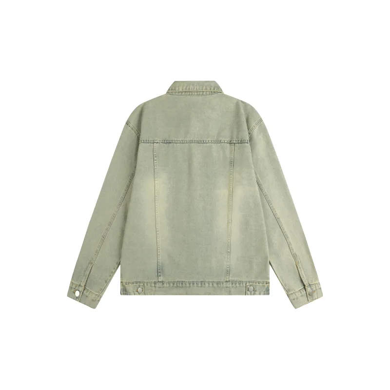 T-IRA Denim Jacket Unisex Purple-4