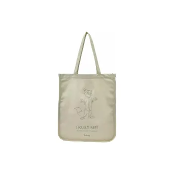 Disney Canvas Canvas Bag Tote Bag Shopping Bag Shoulder Bag Women's White