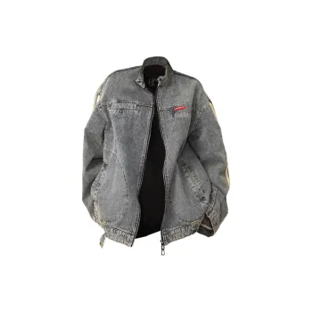 SUNSETMONENT Denim Jacket Unisex Blue
