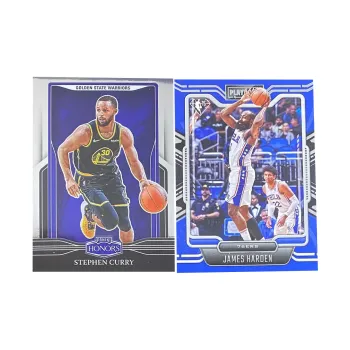 PANINI 2022 Warriors Curry 76 Persons James Harden Sports Cards 2 Pcs