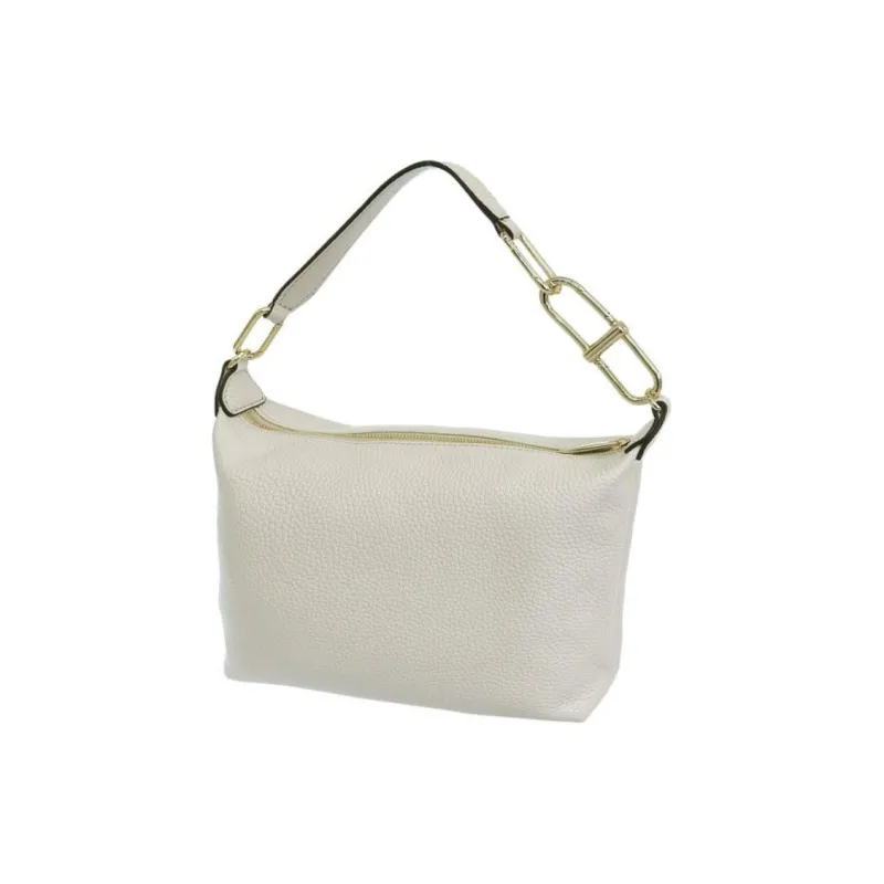 Furla Leather One Shoulder Handbag Women's White-3