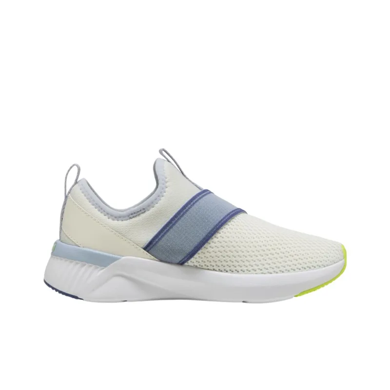 PUMA Softride Harli Anti Slip Wear Resistant Low Top Running Shoes Women's White Blue-1