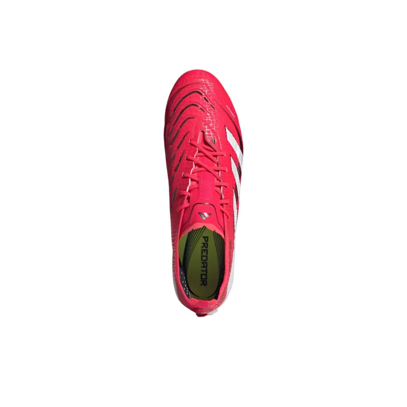 Adidas PREDATOR ELITE Abrasion Resistant Low Top Training Shoes Unisex Red-2