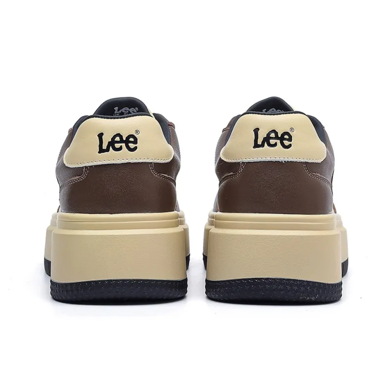Lee Breathable Height Increasing Low Top Skateboard Shoes Women's-17