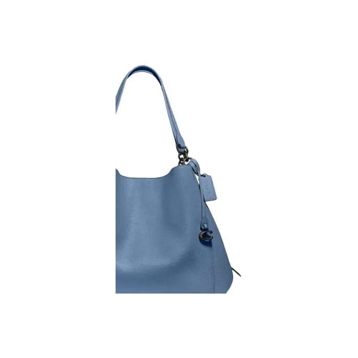 COACH Dalton Cow Leather Handbag Regular Women's Mist-1