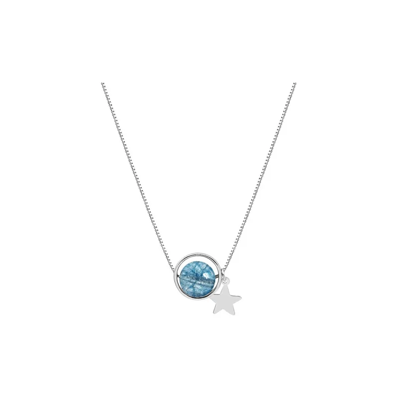 GIMK S925 Silver Necklaces Women's-0