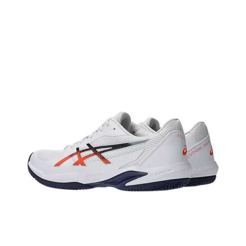Asics Solution Swift Ff 2 Clay White Nova Orange-3
