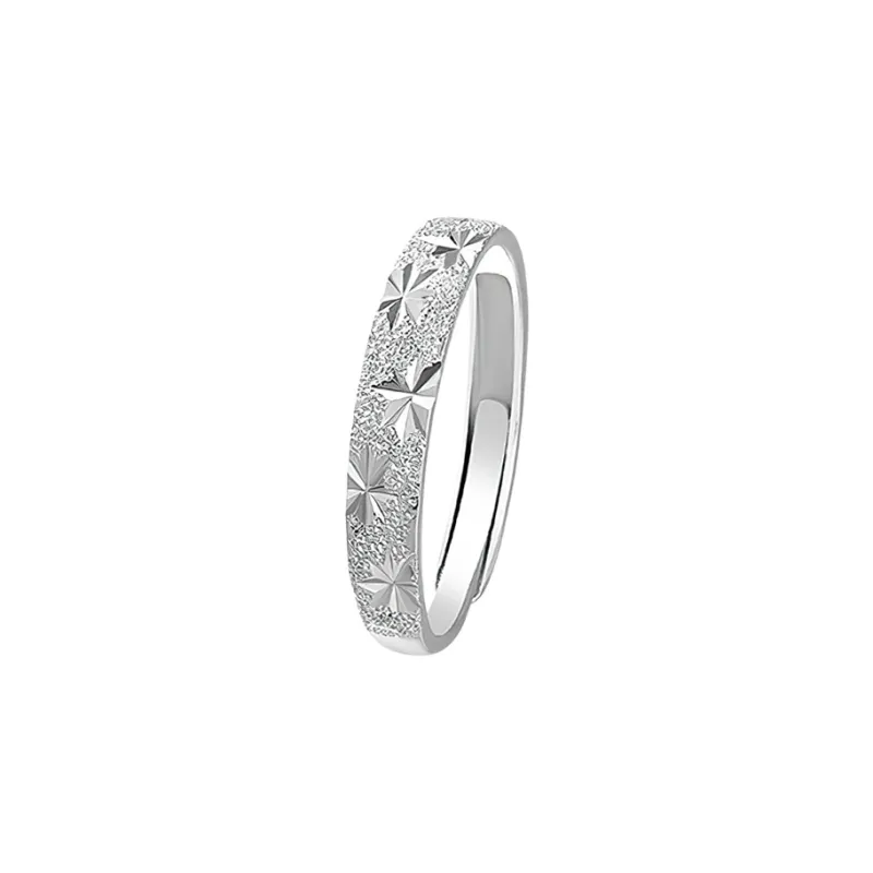 CHIC-ZONE 925 Sterling Silver Rings Unisex-12